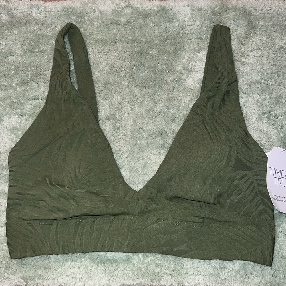 🆕NWT TIME AND TRU Bikini Top 👙